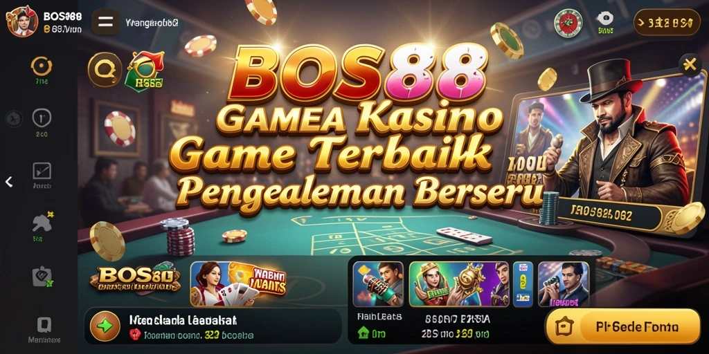 Screenshot gameplay yang menarik dan mendebarkan dari platform Kasino.