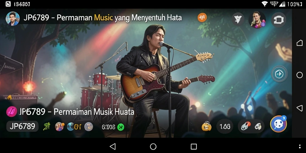 Gameplay menarik di JP6789 dengan berbagai pilihan lagu.