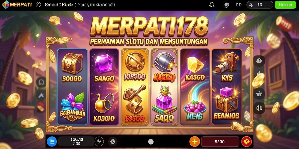 Gameplay seru di MERPATI178 dengan berbagai tema slot.