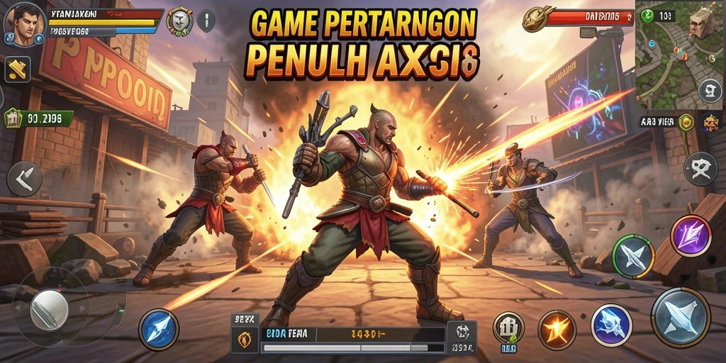 Tampilan seru gameplay pertarungan di MPOID