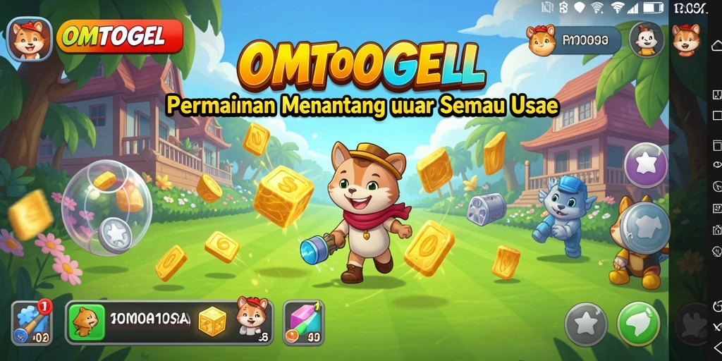 Screenshot dari gameplay menarik OMTOGEL dengan tantangan puzzle.
