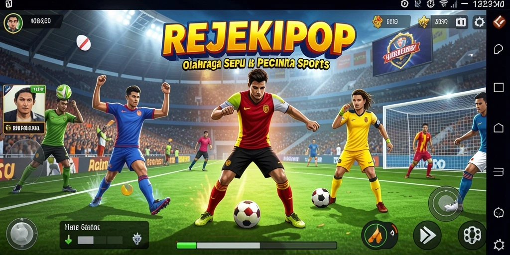 Tampilan gameplay REJEKIPOP yang menarik dan mendebarkan.