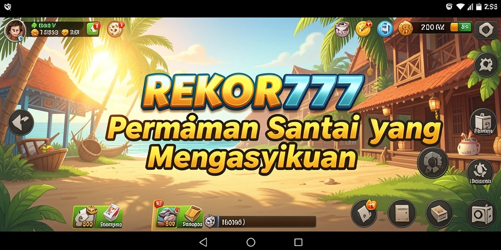 Tampilan menarik dari gameplay REKOR777 yang seru.